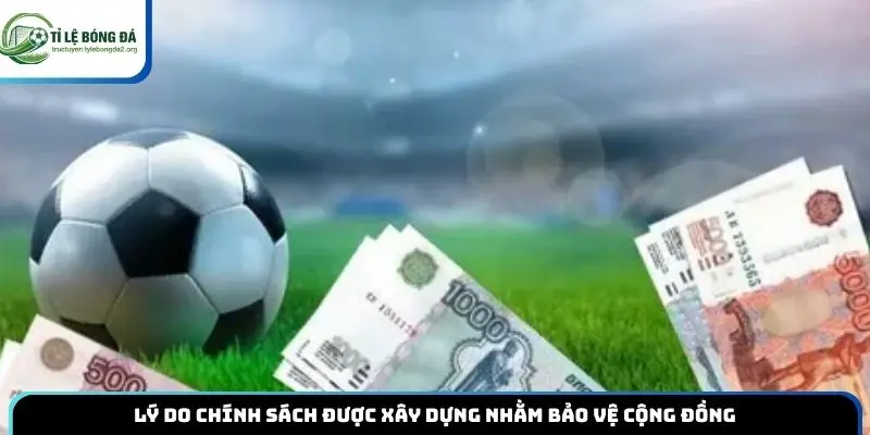 Lý do chính sách được xây dựng nhằm bảo vệ cộng đồng