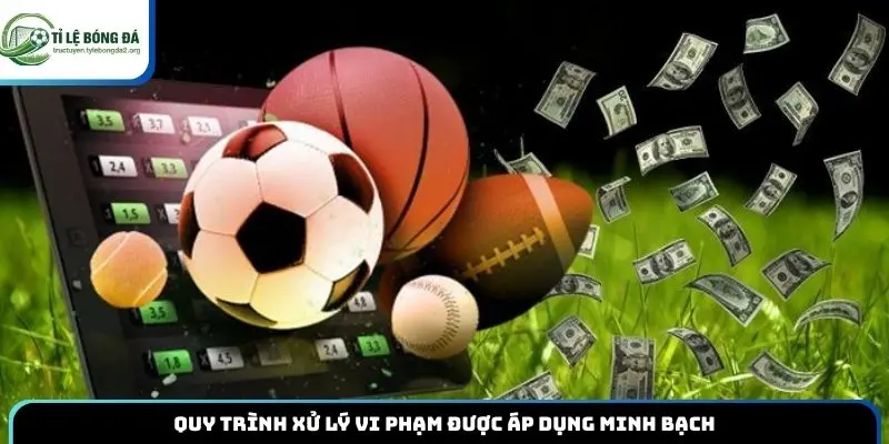 Quy trình xử lý vi phạm được áp dụng minh bạch