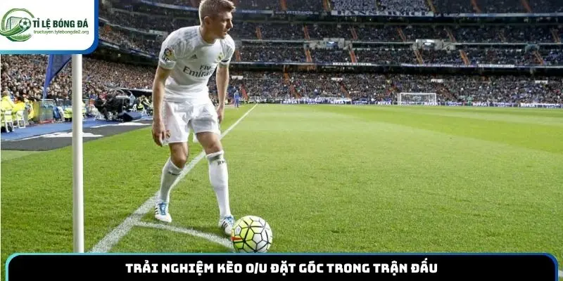 Trải nghiệm kèo O/U đặt góc trong trận đấu