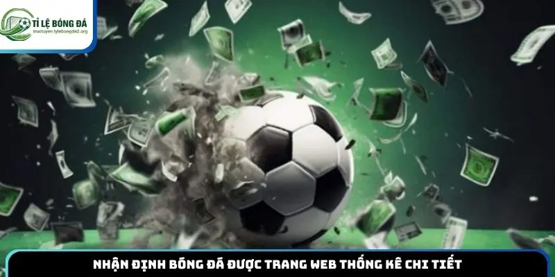 Nhận định bóng đá được trang web thống kê chi tiết